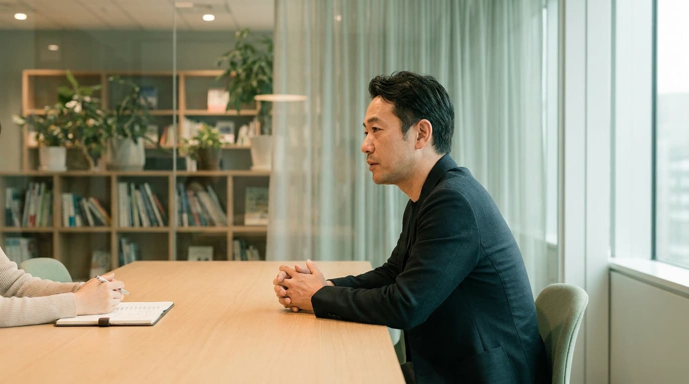 転職回数が多い人の面接のイメージ画像